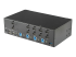 StarTech.com StarTech.com 4-Port Dual Monitor HDMI KVM Switch with Audio & USB 3.0 hub - Højre vinkel