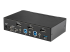 StarTech.com 2 Port DisplayPort KVM Switch, 4K 60Hz, Single Display, Dual Port UHD DP 1.2 USB KVM Switch with Integrated USB 3.0 Hub and Audio, Dell, HP, Apple, Lenovo, TAA Compliant - Tilbage