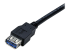 StarTech.com 6 ft Black SuperSpeed USB 3.0 Extension Cable A to A M/F - Nærbillede