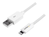 StarTech.com 3m (10ft) Long White Apple® 8-pin Lightning Connector to USB Cable for iPhone / iPod / iPad - Højre vinkel