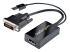 StarTech.com DVI to DisplayPort Adapter - Højre vinkel