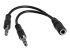 StarTech.com 3.5mm 4 Position to 2x 3 Position 3.5mm Headset Splitter Adapter - Venstre vinkel