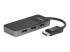 StarTech.com 3-Port Multi Monitor Adapter, DisplayPort 1.4 to 3x 4K DP Video Splitter, Triple or Dual 4K, Laptop/Desktop DisplayPort MST Hub for Multiple Monitors, Windows Display Adapter - Højre vinkel