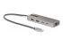 StarTech.com 3-Port USB-C Hub with 2.5 Gigabit Ethernet and 100W Power Delivery Passthrough Laptop Charging, USB-C to 2x USB-A/1x USB-C, USB 3.2 10Gbps Type-C Adapter Hub - Højre vinkel