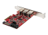 StarTech.com 5-Port USB PCIe Card, 10Gbps USB 3.1 Gen 2 PCIe Card w/ 1x USB-C & 2x USB-A, 1x 2 Port IDC (Internal 5Gbps USB Header Expansion), USB C PCIe Card, PCI Express USB Controller - Tilbage