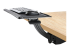 StarTech.com Under Desk Keyboard Tray, Full Motion & Height Adjustable Keyboard and Mouse Tray, 10" x 26" Platform, Ergonomic Sliding Computer Keyboard Holder with Mouse Pad & Wrist Rest - Højre side