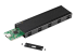 StarTech.com USB-C 10Gbps to M.2 NVMe or M.2 SATA SSD Enclosure, External M.2 PCIe/SATA NGFF SSD Enclosure, Portable Aluminum Case, USB Type-C & USB-A Host Cables, For 2230/2242/2260/2280 - Inde
