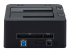 StarTech.com Dual-Bay USB 3.0 to SATA and IDE Hard Drive Docking Station, USB Hard Drive Dock, External 2.53.5 SATA III and IDE (40 pin) SSDHDD Docking Station, Hot-Swap Hard Drive Bays - Tilbage