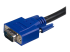 StarTech.com 2-in-1 USB KVM Cable - Højre vinkel