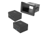 StarTech.com Conference Room Docking Station, Universal Laptop Dock, 4K HDMI, 60W Power Delivery, USB Hub, GbE, Audio, In-Table Connectivity Box For Huddle/Boardroom Collaboration Space - Højre vinkel