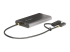 StarTech.com USB-C to Dual-HDMI Adapter, USB-C or A to 2x HDMI, 4K 60Hz, 100W PD Pass-Through, 1ft (30cm) Built-in Cable, External Video Graphics Adapter - Tilbage
