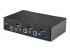 StarTech.com 2-Port DisplayPort KVM Switch, 8K 60Hz / 4K 144Hz, Single Display, DP 1.4, 2x USB 3.0 Ports, 4x USB 2.0 HID Ports, Push-Button & Hotkey Switching, TAA Compliant - Tilbage