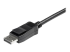 StarTech.com 2m (6ft) HDMI to DisplayPort Cable 4K 30Hz, Active HDMI 1.4 to DP 1.2 Adapter Converter Cable with Audio, USB Powered, Mac & Windows, HDMI Laptop to DP Monitor, Male/Male - Nærbillede