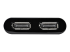 StarTech.com USB 3.0 to Dual DisplayPort Adapter 4K 60Hz, DisplayLink Certified, Video Converter with External Graphics Card - Højre side