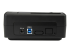 StarTech.com USB 3.1 (10Gbps) Single-Bay Dock for 2.5"/3.5" SATA SSD/HDD - Tilbage
