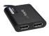 StarTech.com USB 3.0 to Dual DisplayPort Adapter 4K 60Hz, DisplayLink Certified, Video Converter with External Graphics Card - Nærbillede