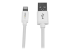StarTech.com 2m (6ft) Long White Apple 8-pin Lightning Connector to USB Cable for iPhone / iPod / iPad - Nærbillede