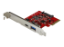 StarTech.com 2-Port USB 3.1 (10Gbps) Card - Venstre vinkel