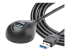StarTech.com 5ft SuperSpeed USB 3.0 Extension Cable for Desktop - Højre vinkel