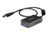 StarTech.com USB to VGA Adapter - Venstre vinkel