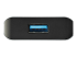 StarTech.com 4 Port USB C Hub w/ 2x USB A & 2x USB C, SuperSpeed 10Gbps USB Type-C 3.1/3.2 Gen 2 Hub, USB Bus Powered, Portable USB-C to USB Adapter Hub, Aluminum, 9.8" (25cm) Cable - Højre side