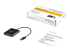 StarTech.com USB 3.0 to Dual HDMI Adapter, 1x 4K 30Hz & 1x 1080p, External Video & Graphics Card, USB Type-A to HDMI Dual Monitor Display Adapter Dongle, Supports Windows Only, Black - Forside