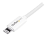 StarTech.com 3m (10ft) Long White Apple® 8-pin Lightning Connector to USB Cable for iPhone / iPod / iPad - Højre vinkel