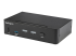 StarTech.com 2 Port DisplayPort KVM Switch, 4K 60Hz, Single Display, Dual Port UHD DP 1.2 USB KVM Switch with Integrated USB 3.0 Hub and Audio, Dell, HP, Apple, Lenovo, TAA Compliant - Højre vinkel