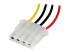 StarTech.com 12in Molex LP4 Power Extension Cable M/F - Højre vinkel