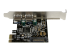 StarTech.com 2 Port PCI Express USB 3.0 Controller Card w/ SATA Power - Højre vinkel