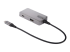 StarTech.com USB C Multiport Adapter, USB-C to 4K 60Hz HDMI 2.0, 100W Power Delivery Pass-through (PD 3.0), 3-Port 10Gbps USB Hub, USB Type-C Mini Dock, 10" (25cm) Cable - Højre vinkel