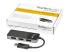 StarTech.com 3-Port Multi Monitor Adapter, DisplayPort 1.4 to 3x 4K DP Video Splitter, Triple or Dual 4K, Laptop/Desktop DisplayPort MST Hub for Multiple Monitors, Windows Display Adapter - Højre vinkel