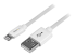 StarTech.com 2m (6ft) Long White Apple 8-pin Lightning Connector to USB Cable for iPhone / iPod / iPad - Nærbillede