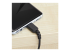 StarTech.com 1m USB A to USB C Charging Cable, Durable Fast Charge & Sync USB 2.0 to USB Type C Data Cord, Rugged TPE Jacket Aramid Fiber M/M 3A Black, Samsung S10, S20, iPad Pro, Pixel - Nærbillede
