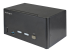 StarTech.com 2 Port Triple Monitor DisplayPort KVM Switch, 4K 60Hz UHD HDR, Desktop 4K DP 1.2 KVM with 2 Port USB 3.0 Hub (5Gbps) & 4x USB 2.0 HID Ports, Audio, Hotkey Switching, TAA - Højre vinkel