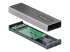 StarTech.com USB-C 10Gbps to M.2 NVMe or M.2 SATA SSD Enclosure, Tool-free M.2 PCIe/SATA NGFF SSD Enclosure, Portable Aluminum Case, USB Type-C & USB-A Host Cables, For 2230/2242/2260/2280 - Inde