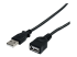 StarTech.com 3 ft Black USB 2.0 Extension Cable A to A - Højre vinkel