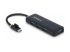 StarTech.com 4-Port USB-C Hub, 5Gbps, USB-C to 4x USB-A, Bus Powered - Højre vinkel