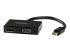 StarTech.com Mini DisplayPort to HDMI and VGA - Højre vinkel