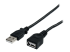 StarTech.com 10 ft Black USB 2.0 Extension Cable A to A - Højre vinkel
