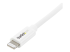 StarTech.com 2m (6ft) Long White Apple 8-pin Lightning Connector to USB Cable for iPhone / iPod / iPad - Nærbillede