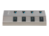 StarTech.com 4-Port Self-Powered USB-C Hub with Individual On/Off Switches, USB 3.0 5Gbps Expansion Hub w/Power Supply, Desktop/Laptop USB-C to USB-A Hub, 4x BC 1.2 (1.5A), USB Type C Hub - Forside