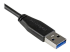 StarTech.com 1m 3 ft Slim Micro USB 3.0 Cable M/M - Nærbillede