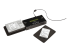 StarTech.com 1:1 Hard Drive Duplicator and Eraser for 2.5"/ 3.5" SATA (I/II/III) & SAS (I/II) HDD SSD - Venstre vinkel