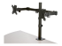 StarTech.com Desk Mount Dual Monitor Arm, Desk Clamp / Grommet VESA Monitor Mount for up to 32 inch Displays, Ergonomic Articulating Monitor Arm, Height Adjustable/Tilt/Swivel/Rotating - Højre vinkel