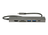 StarTech.com USB C Multiport Adapter, USB-C to 4K 60Hz HDMI 2.0, 100W Power Delivery Pass-through, SD/MicroSD, 2-Port USB 3.0 Hub, GbE, USB Type-C Mini Dock, 12" (30cm) Long Attached Cable - Top