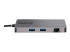 StarTech.com USB C Multiport Adapter, Dual HDMI Video, 4K 60Hz, 2-Port 5Gbps USB-A Hub, 100W Power Delivery Charging, GbE, SD/MicroSD, USB Type-C Mini Travel Dock, 12"/30cm Cable - Top