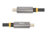 StarTech.com 3ft (1m) USB4 Cable, USB-IF Certified USB-C Cable, 40 Gbps, USB Type-C Data Transfer Cable, 100W Power Delivery, 8K 60Hz, Compatible w/Thunderbolt 4/3/USB 3.2 - Nærbillede