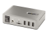 StarTech.com 10-Port USB-C Hub, 8x USB-A + 2x USB-C, Self-Powered w/ 65W Power Supply, USB 3.1 10Gbps Hub w/ BC1.2 Charging, Desktop/Laptop USB Hub with 3ft Locking USB-IF Certified Cable - Tilbage