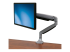 StarTech.com Desk Mount Monitor Arm, Heavy Duty Ergonomic VESA Monitor Arm, Single Display up to 9kg, Full Motion, Height Adjustable, Articulating, Aluminum, C-Clamp/Grommet, Silver - Højre vinkel